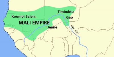 Kart over gamle Mali